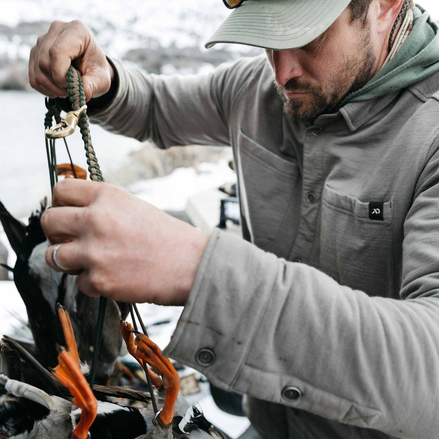 First Lite Men's Rugged Wool Field Shirt