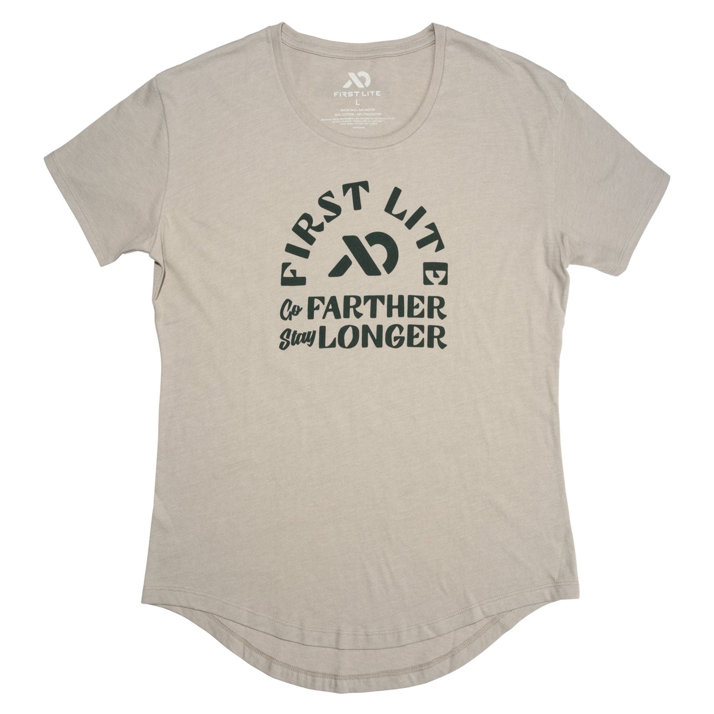 First Lite Women's Text Lockup T-Shirt