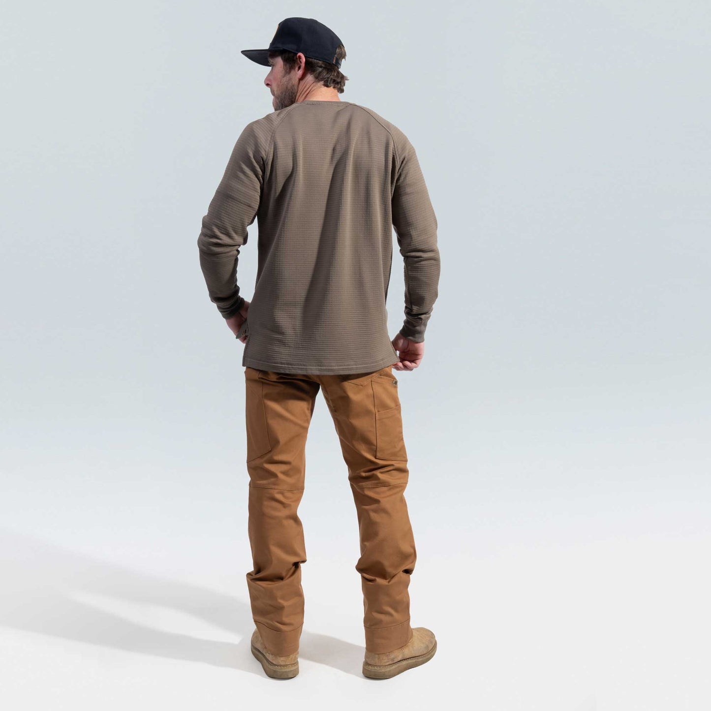 First Lite ThermaGrid Merino Wool Henley