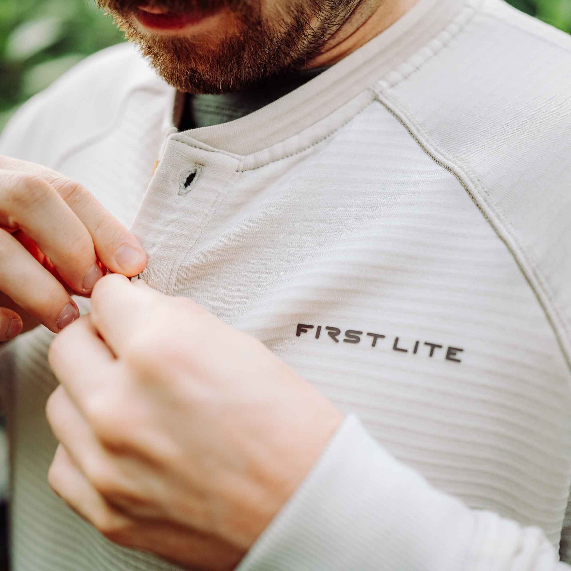 First Lite ThermaGrid Merino Wool Henley