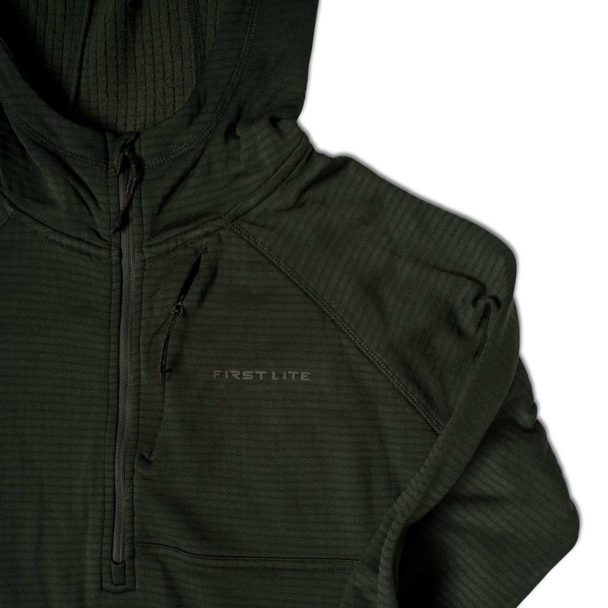 First Lite ThermaGrid Merino Wool Hoody