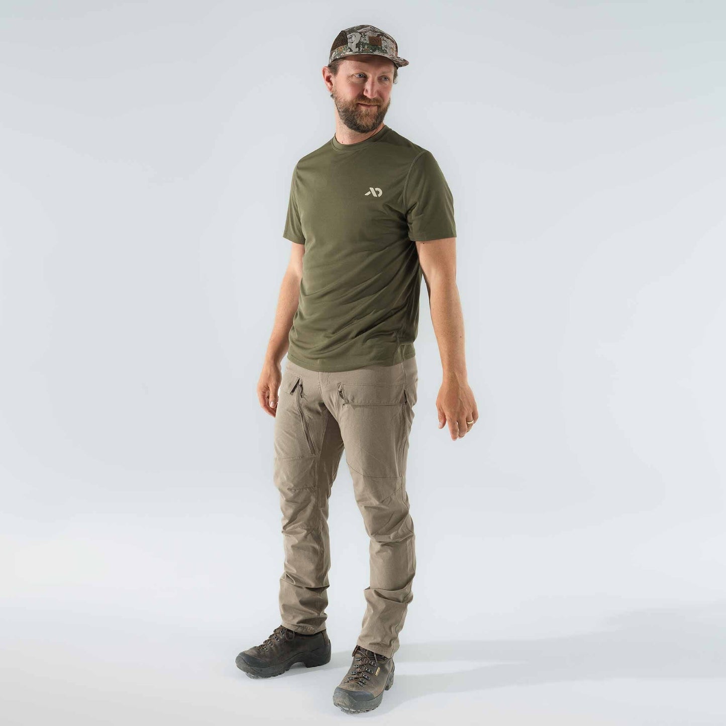 First Lite Men's Yuma Synthetic Short Sleeve Crew