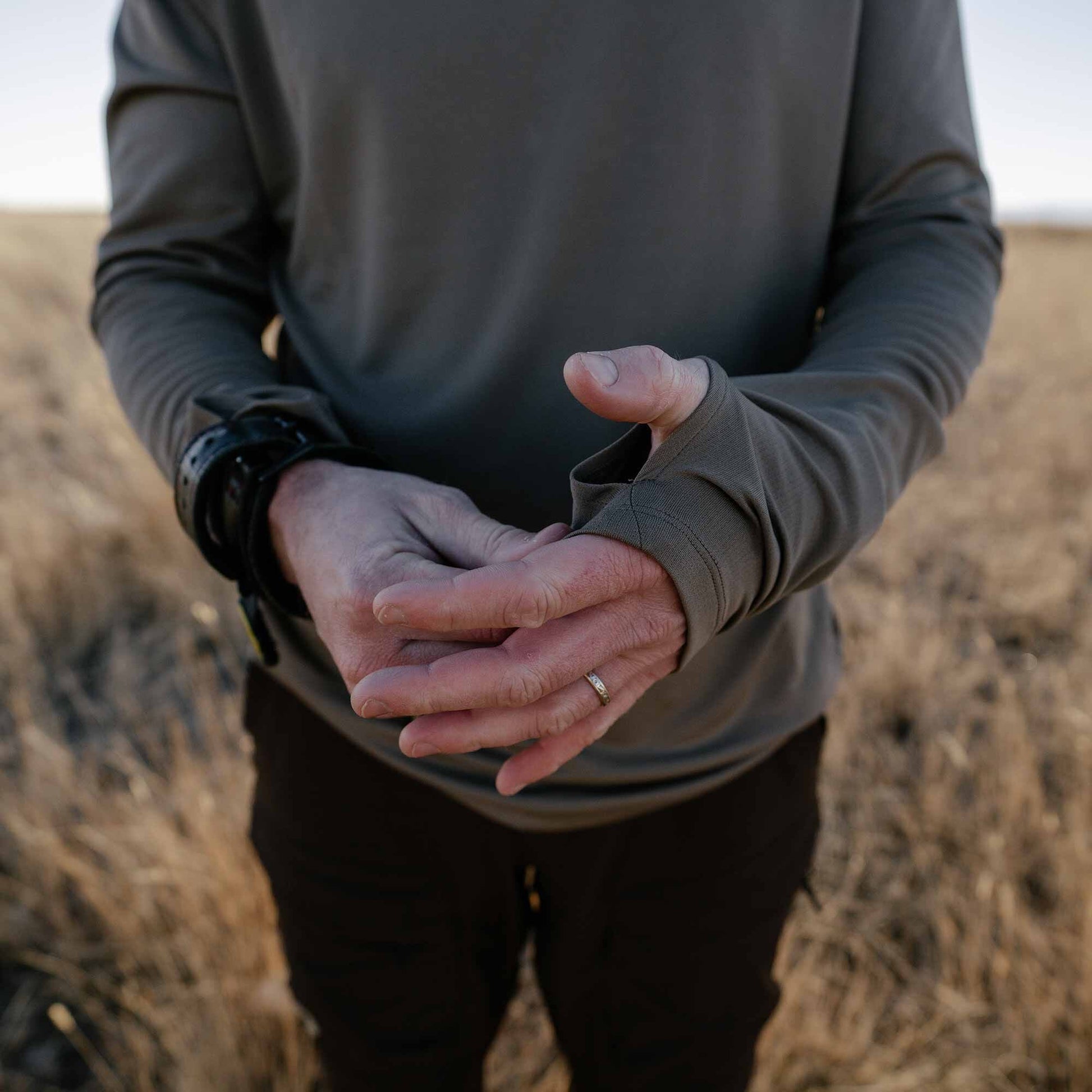 First Lite Men's Yuma Synthetic Long Sleeve Crew