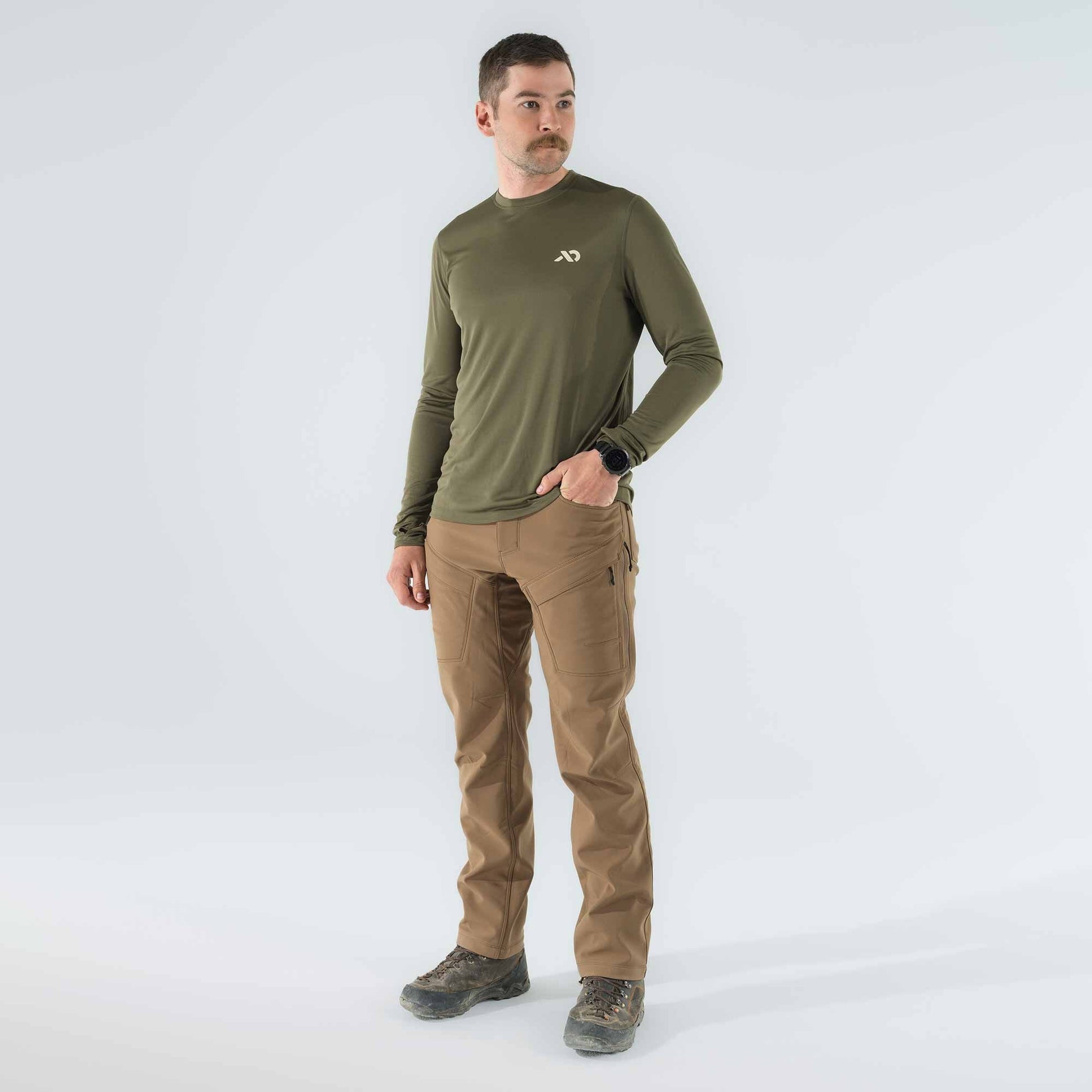 First Lite Men's Yuma Synthetic Long Sleeve Crew