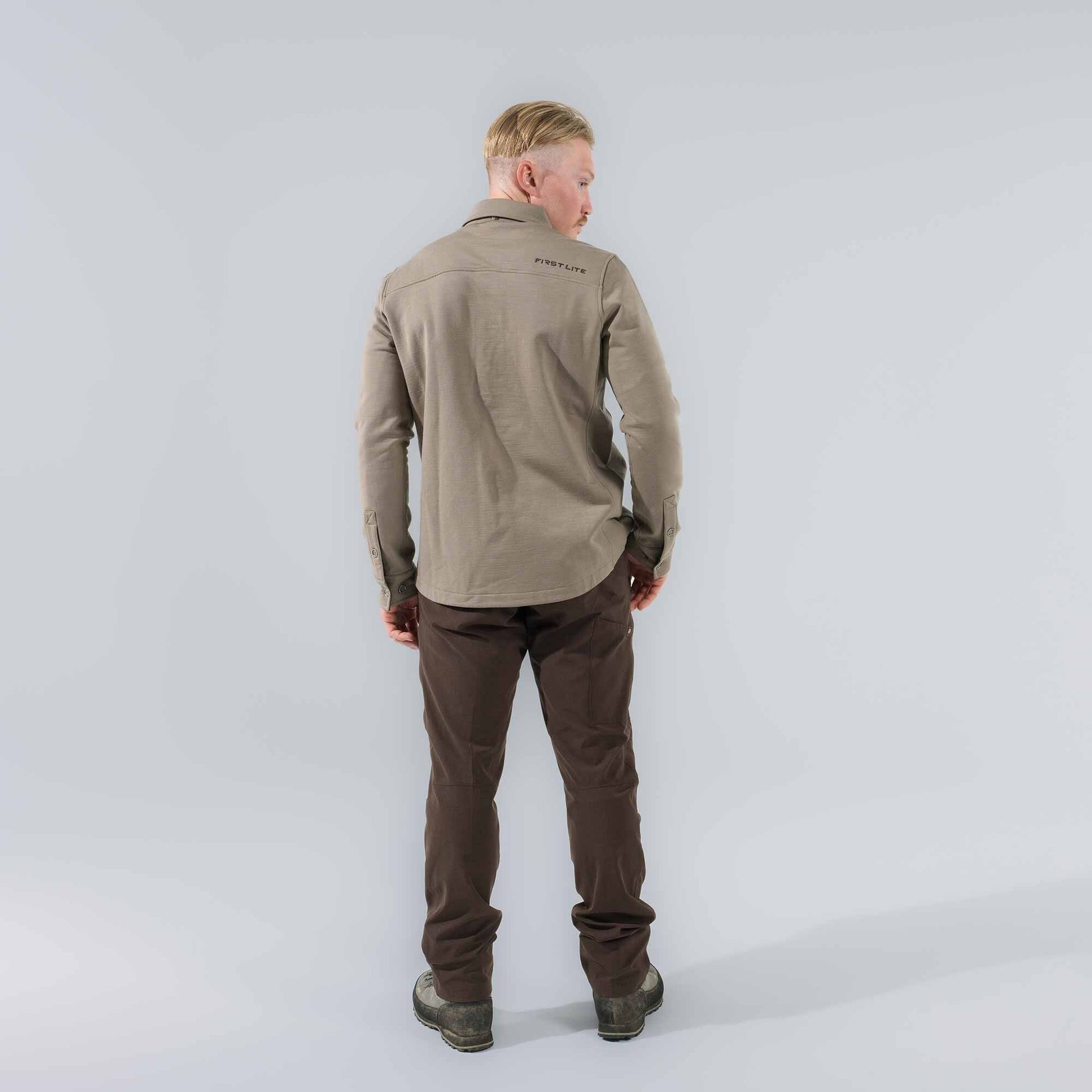 First Lite Men's Rugged Wool Field Shirt