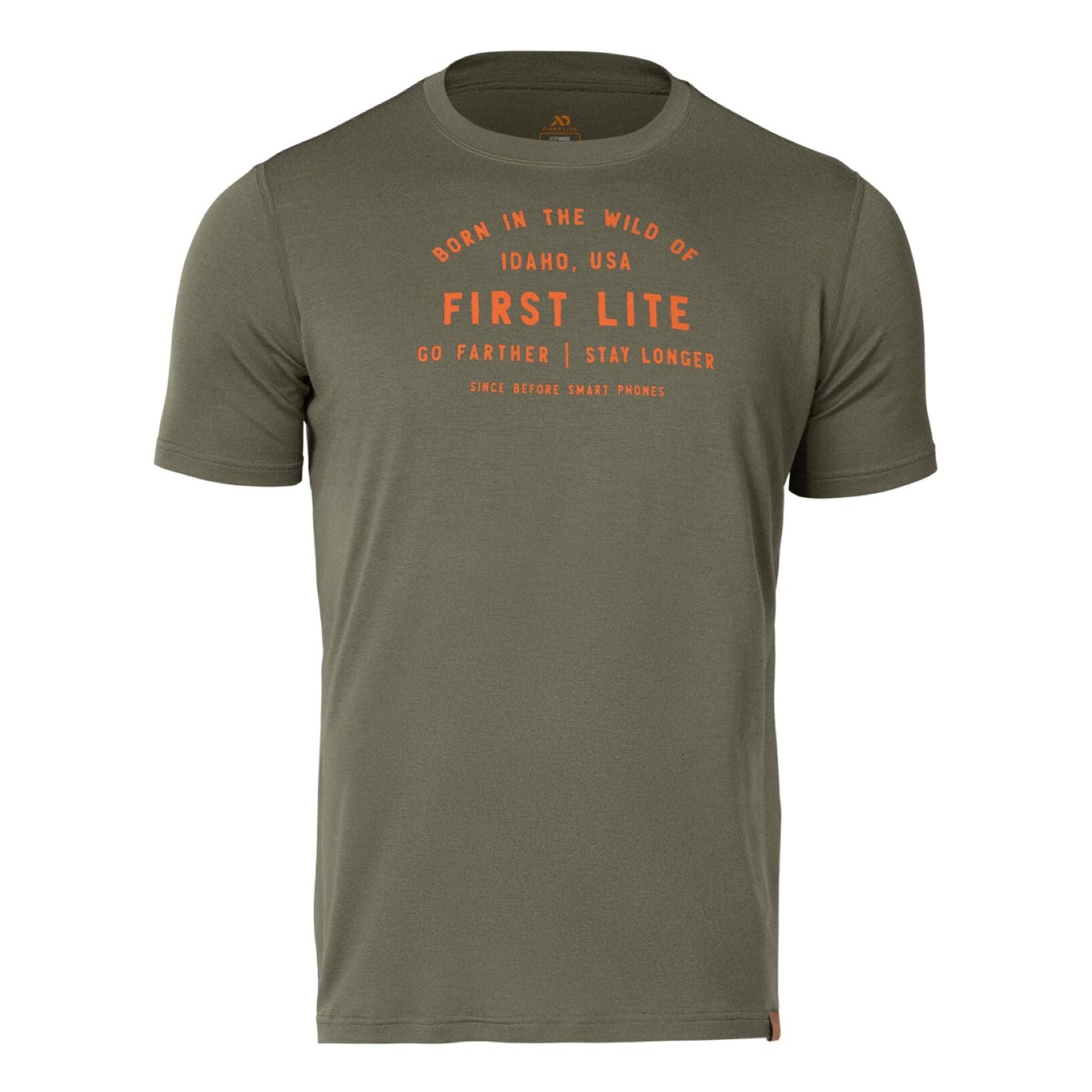 First Lite Men's Aerowool Tech Tee Standard Issue