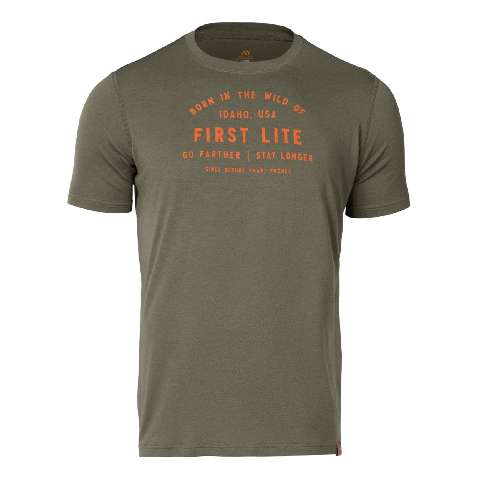 First Lite Men's Aerowool Tech Tee Standard Issue