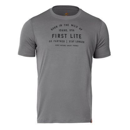 First Lite Men's Aerowool Tech Tee Standard Issue