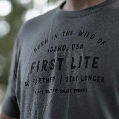 First Lite Men's Aerowool Tech Tee Standard Issue