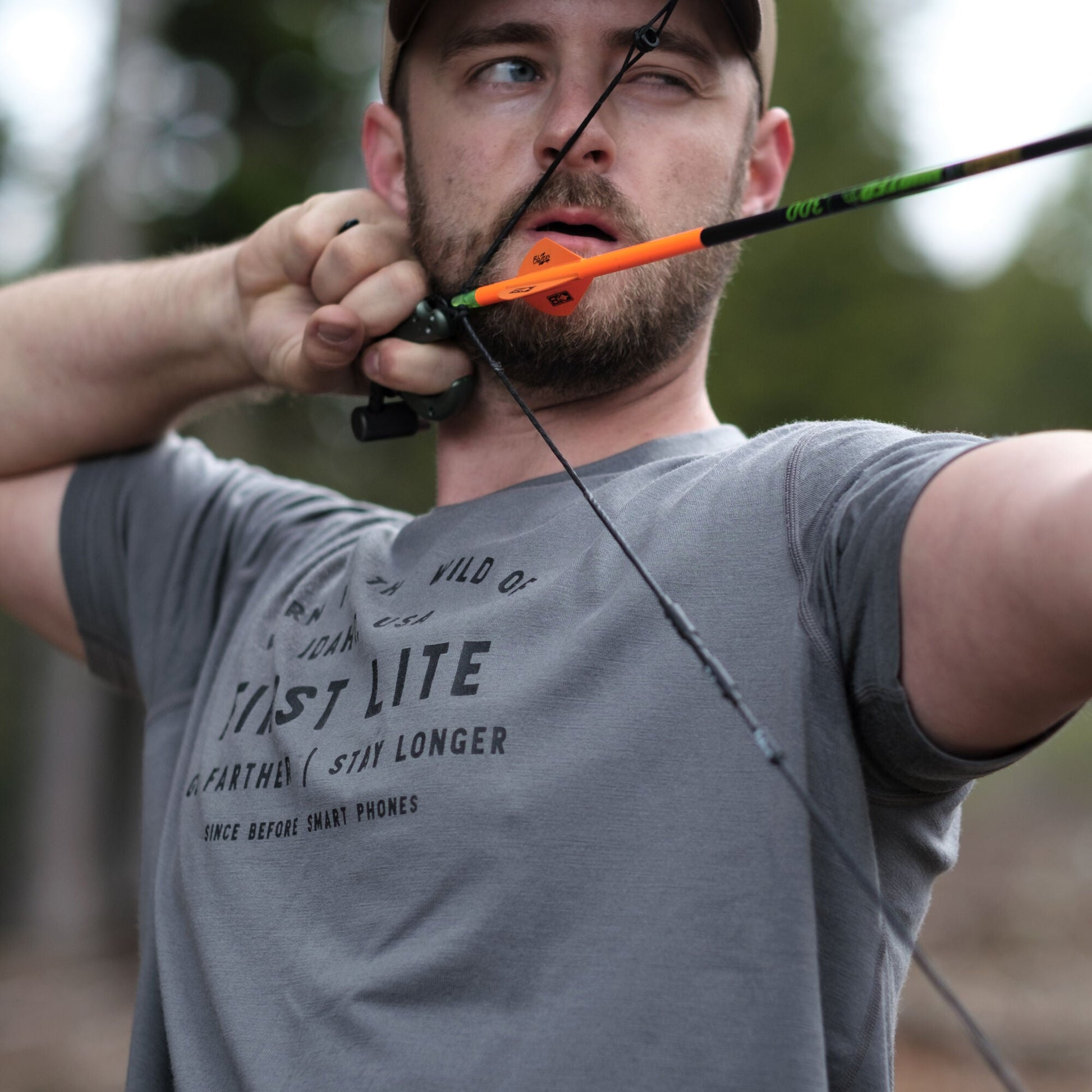First Lite Men's Aerowool Tech Tee Standard Issue