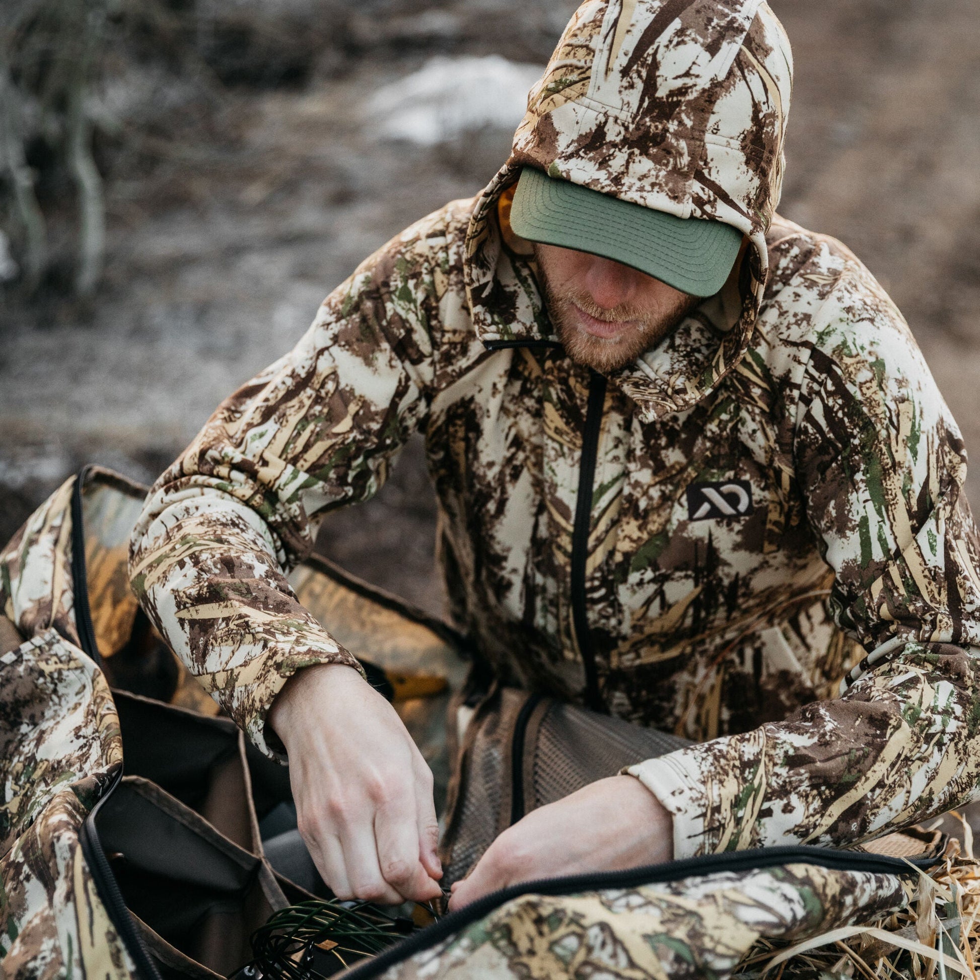 First Lite Rugged Wool Zip Hoody
