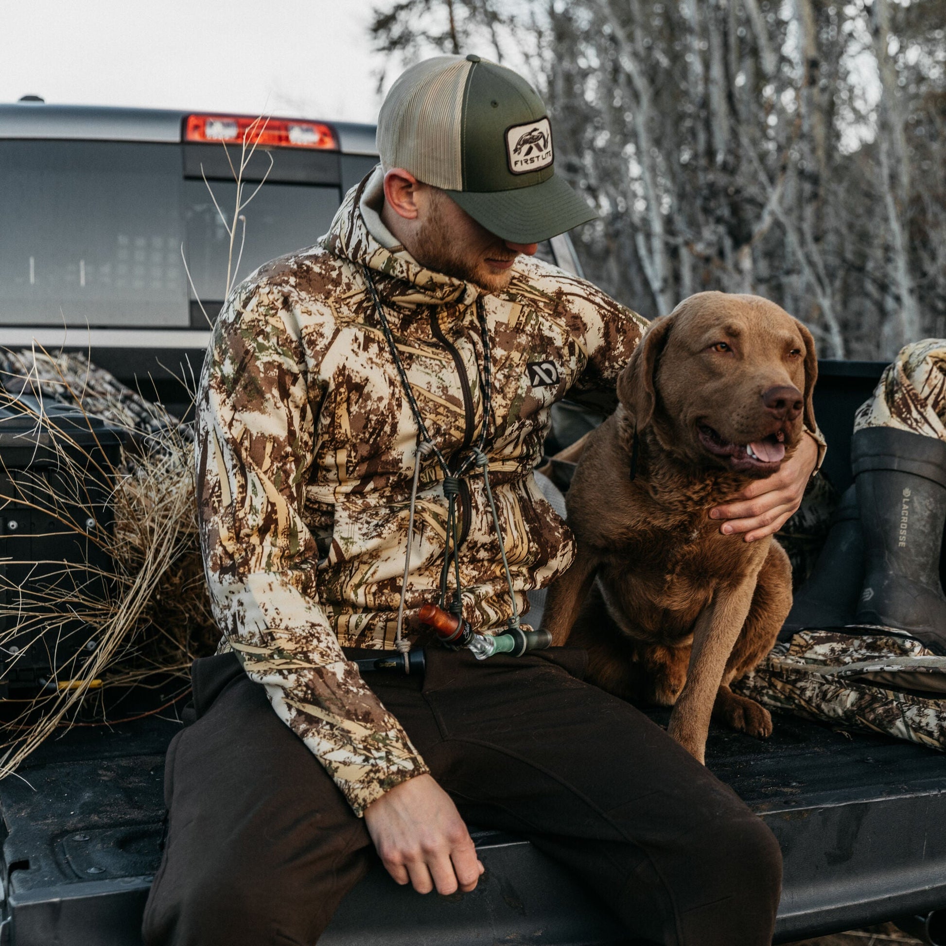 First Lite Rugged Wool Zip Hoody