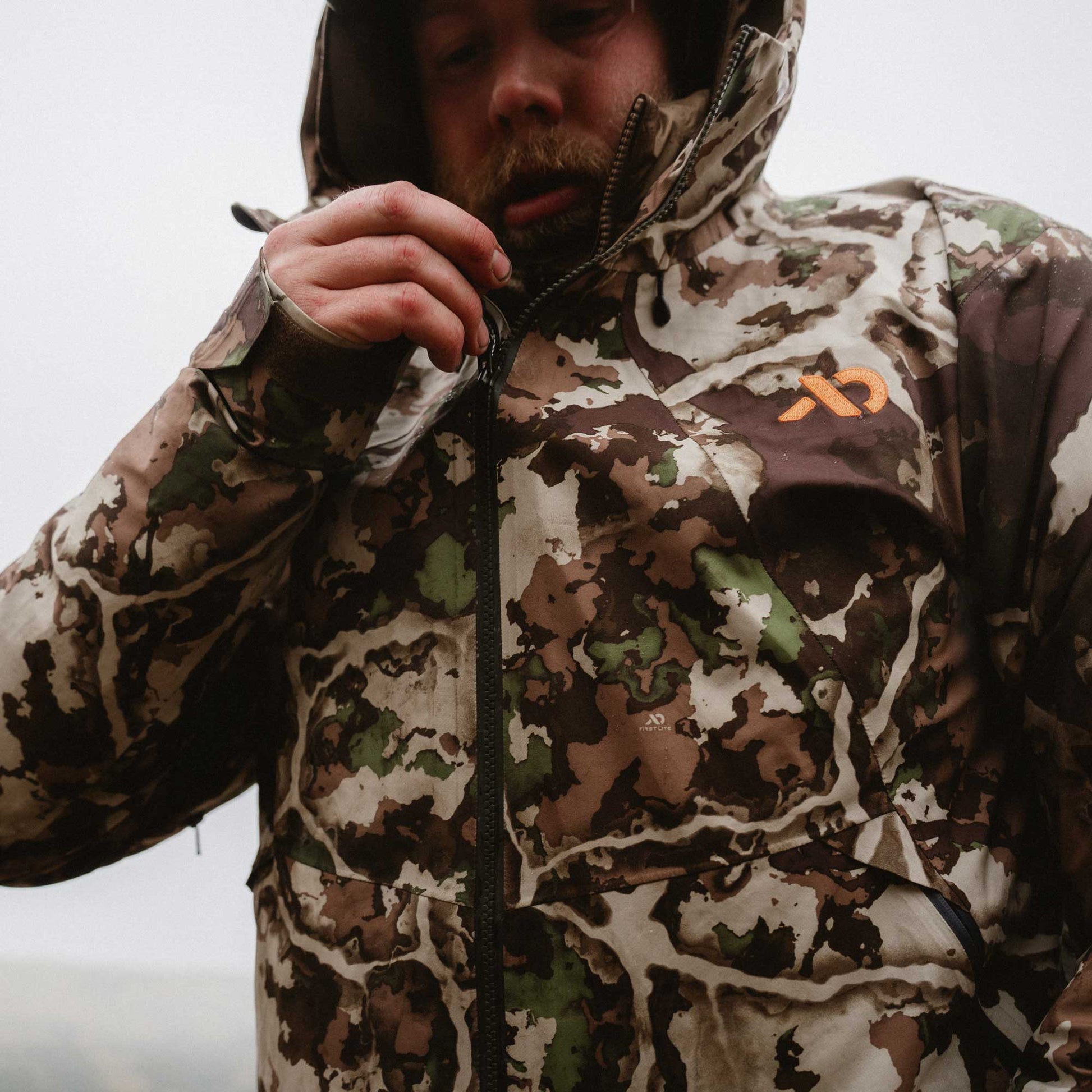 First Lite Men's Borah Rain Jacket