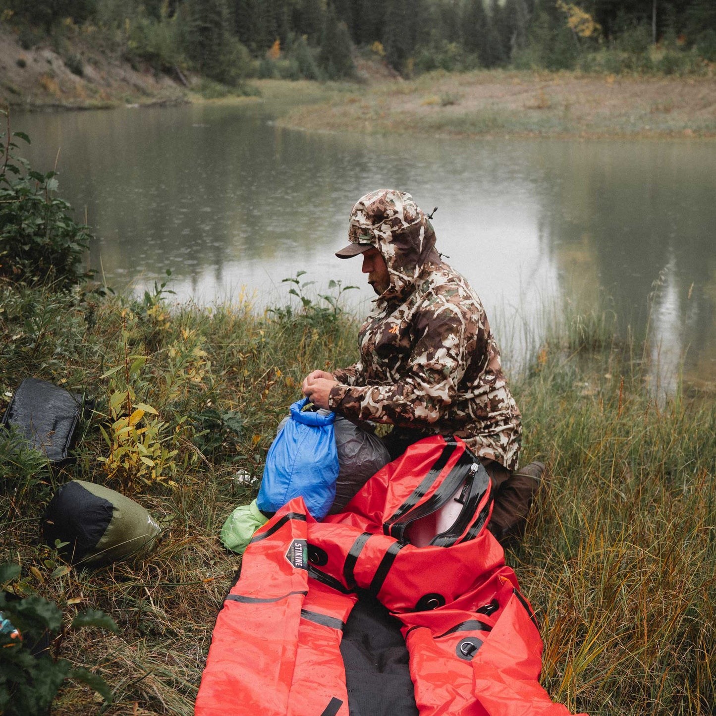 First Lite Men's Borah Rain Jacket