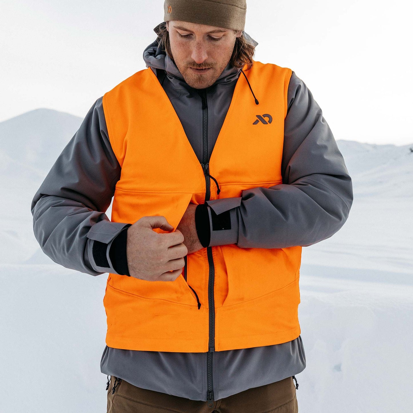 First Lite Charge Hunters Orange Vest