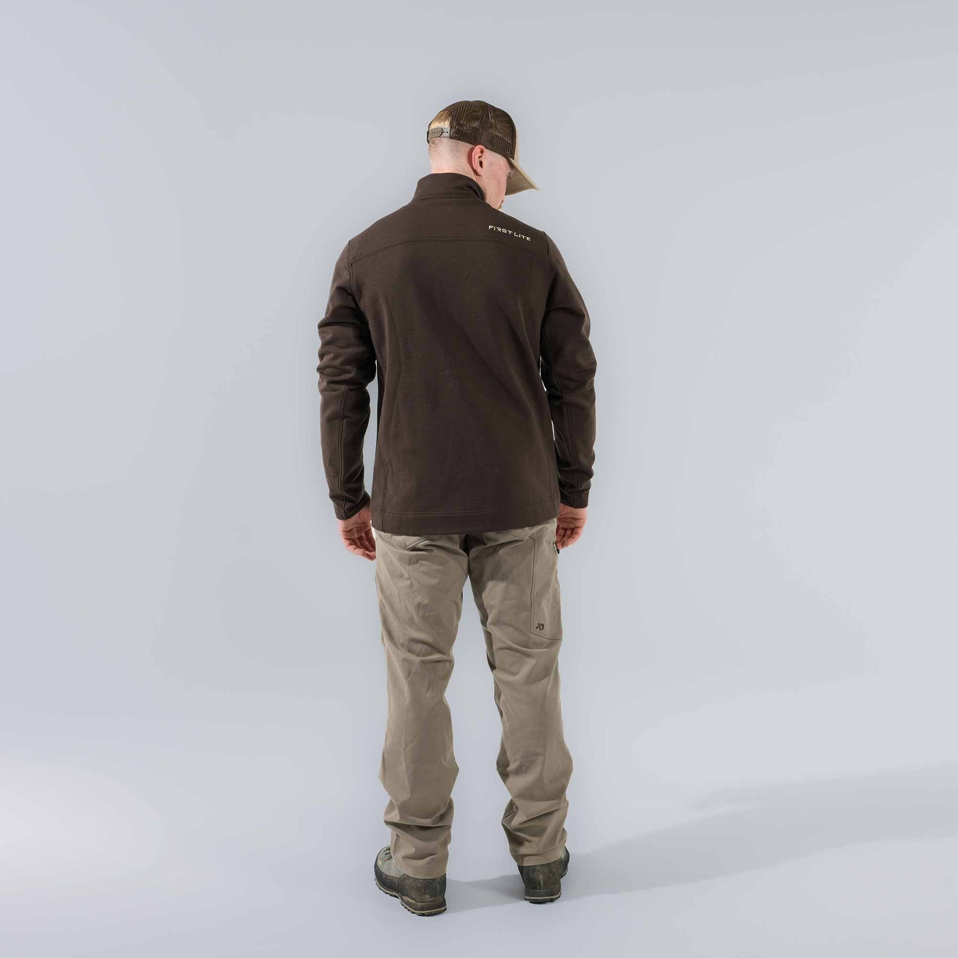 First Lite Men's Rugged Wool QZ