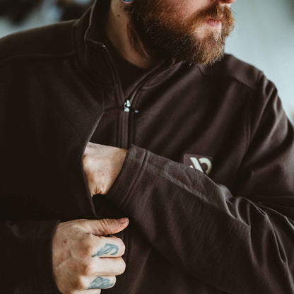 First Lite Men's Rugged Wool QZ
