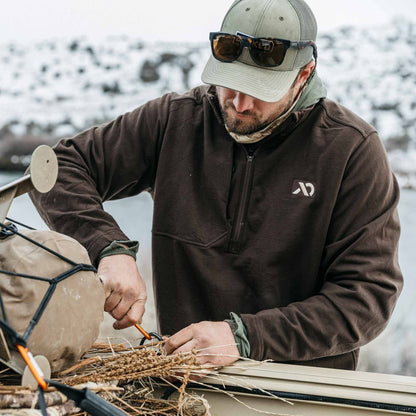 First Lite Men's Rugged Wool QZ