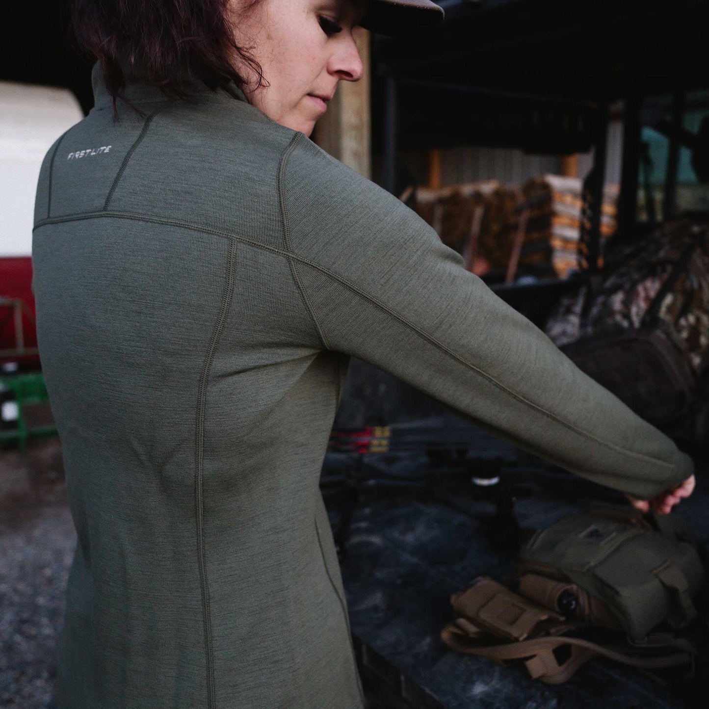 First Lite Women's Furnace Quarter Zip