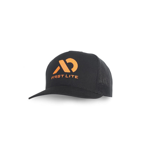 First Lite Black Logo Trucker Hat