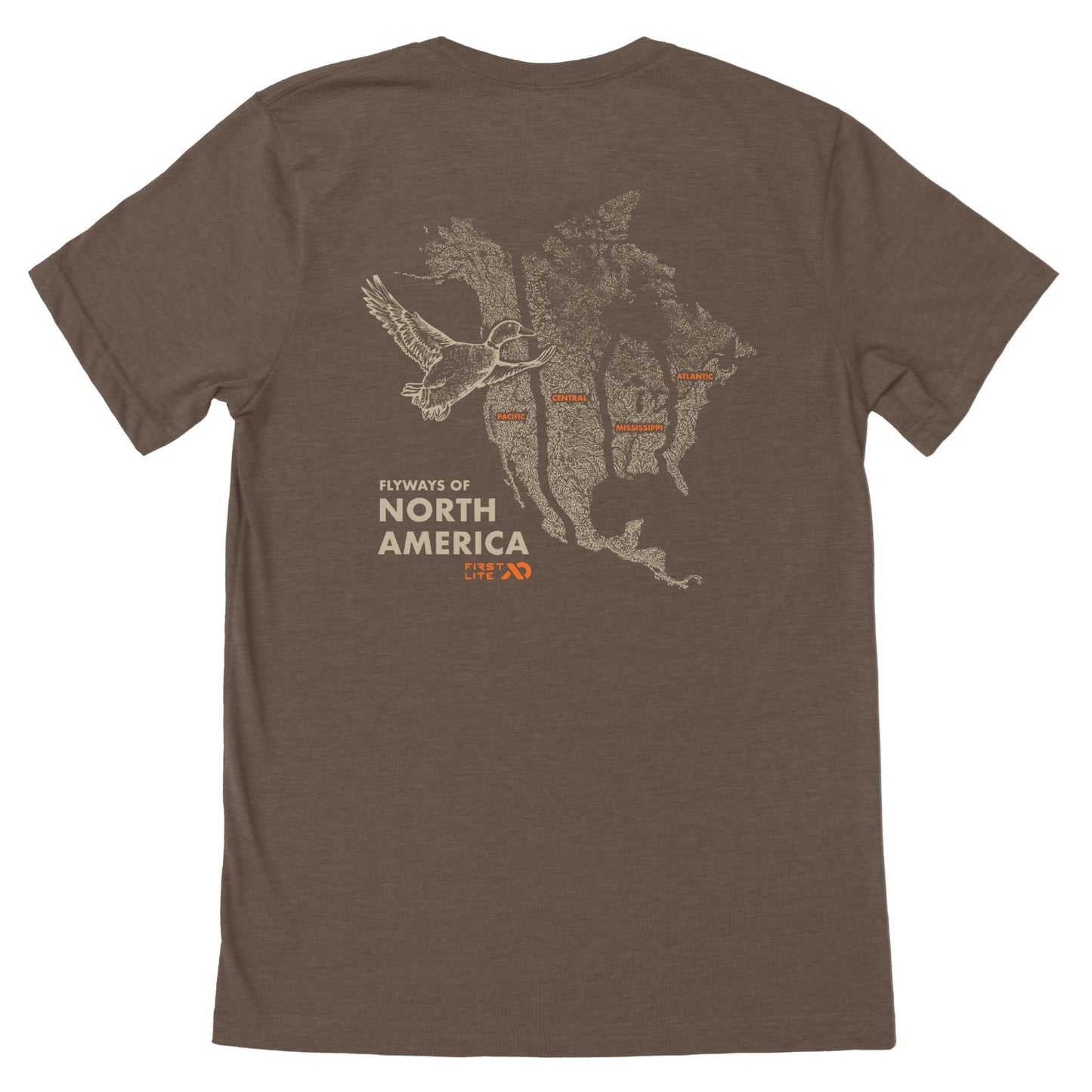 First Lite Flyways of North America T-Shirt