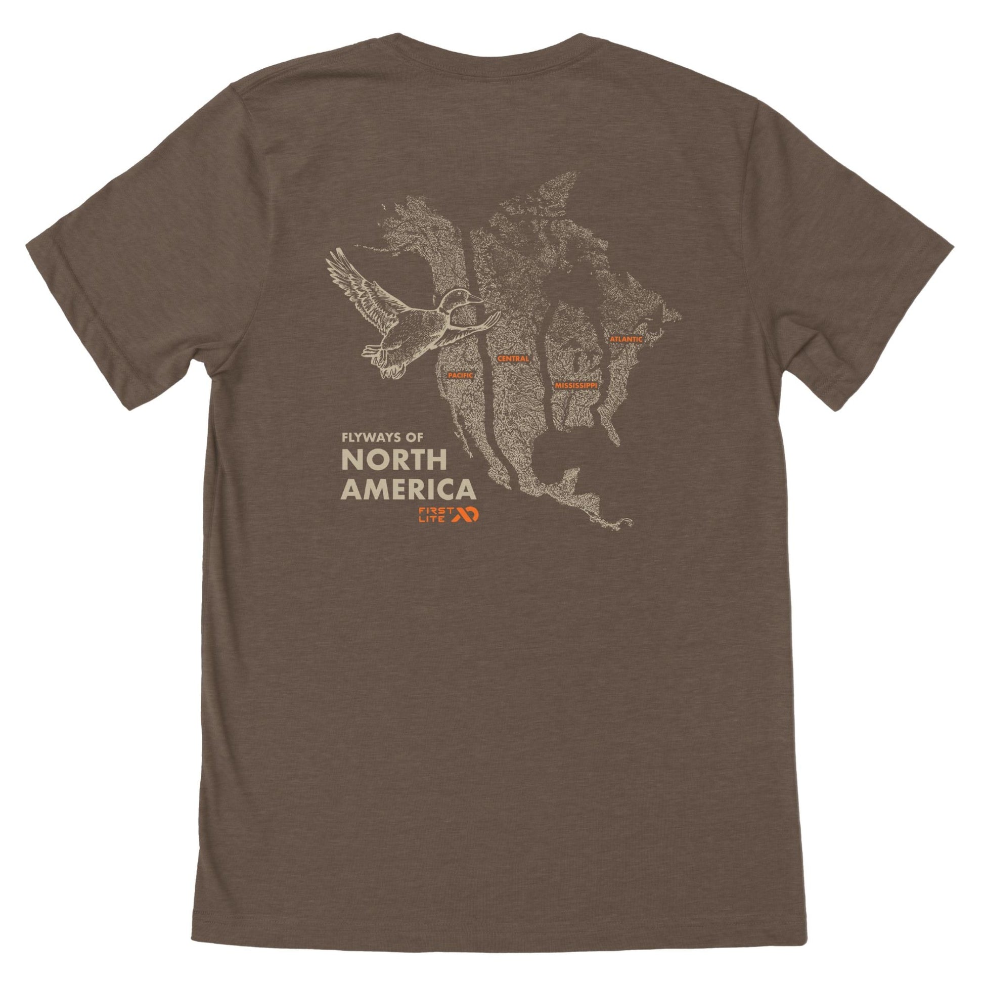 First Lite Flyways of North America T-Shirt
