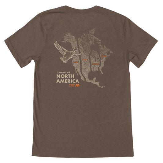 First Lite Flyways of North America T-Shirt