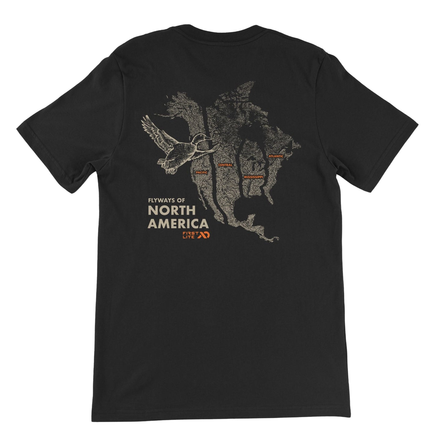 First Lite Flyways of North America T-Shirt