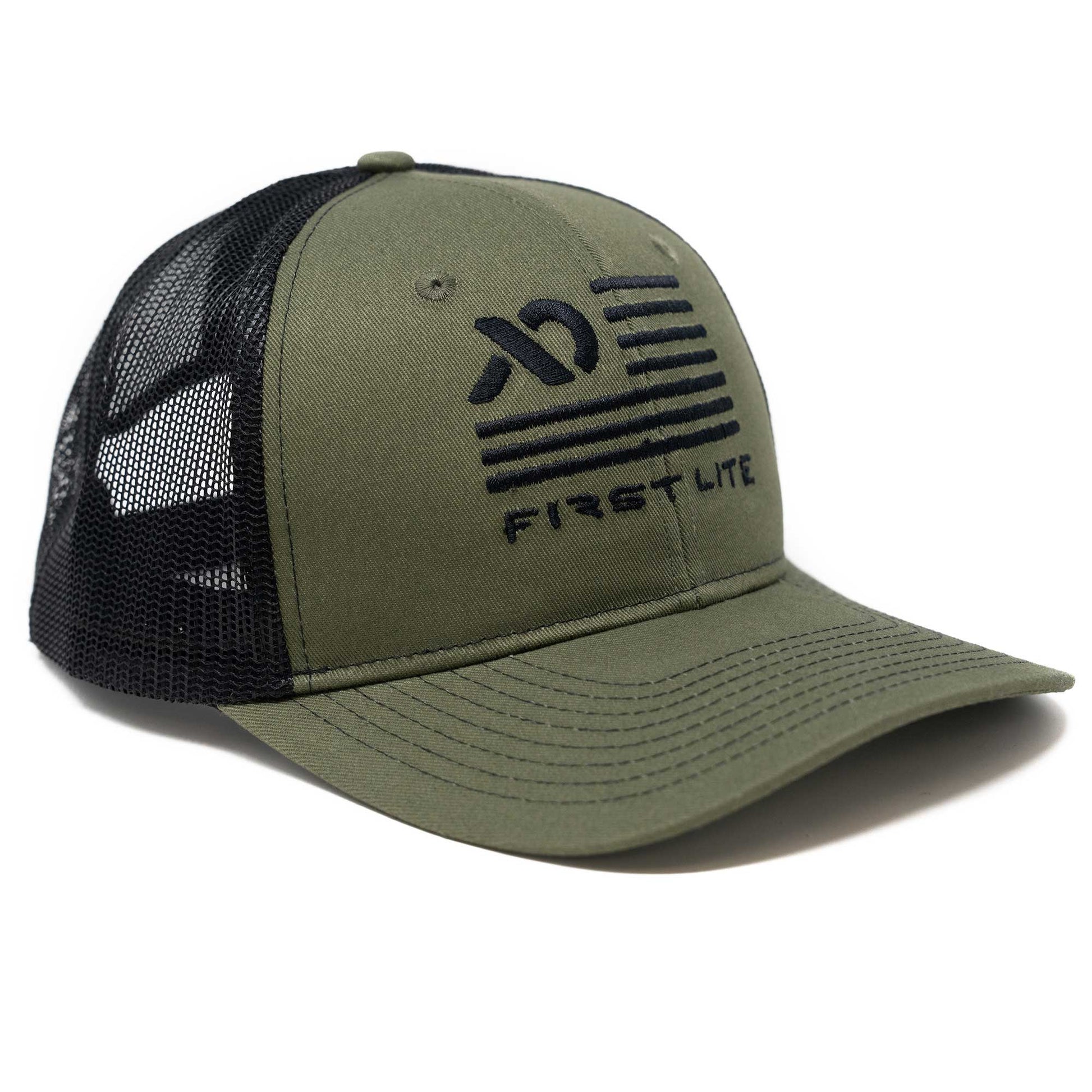 First Lite Flag Trucker Hat