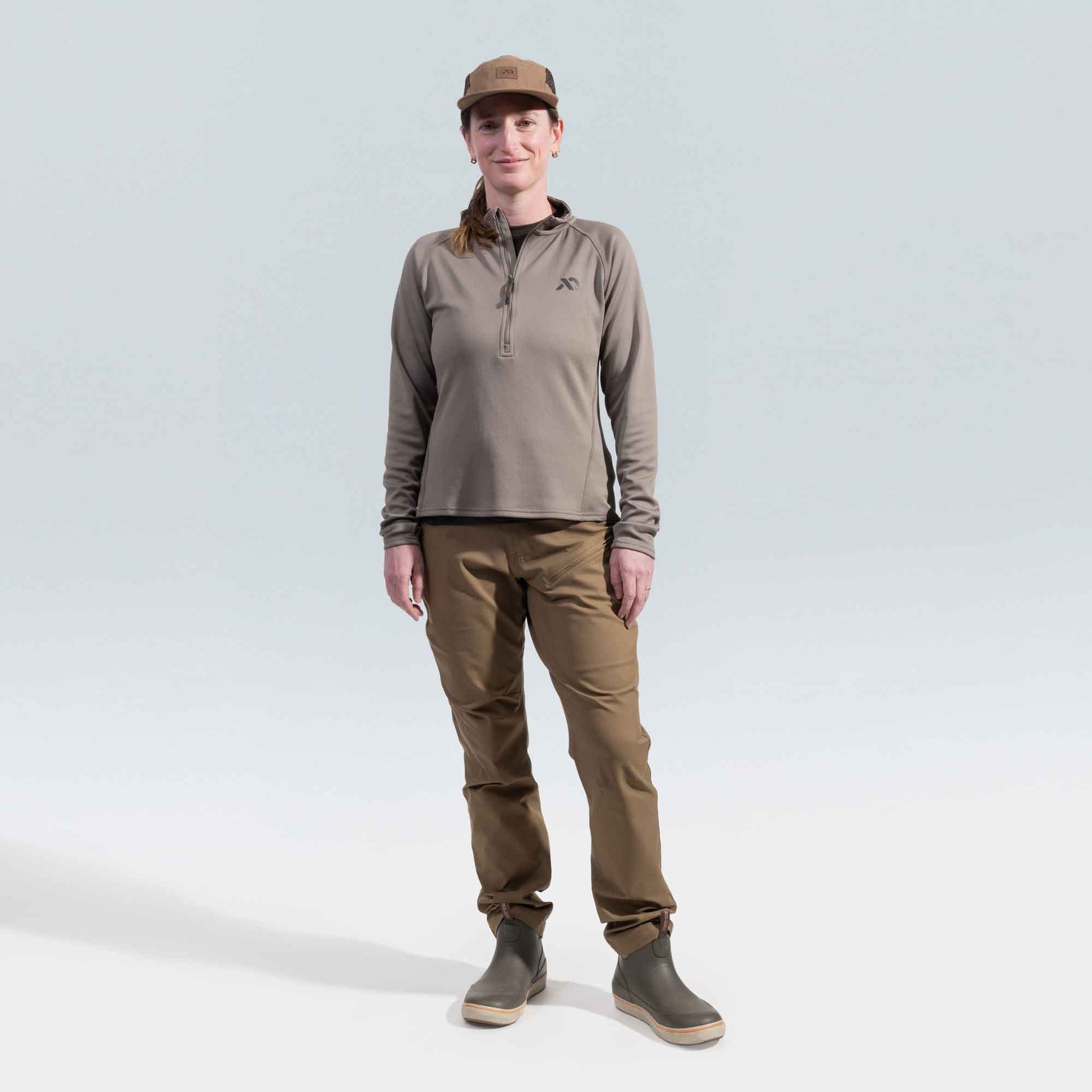 First Lite Women's Approach Quarter Zip