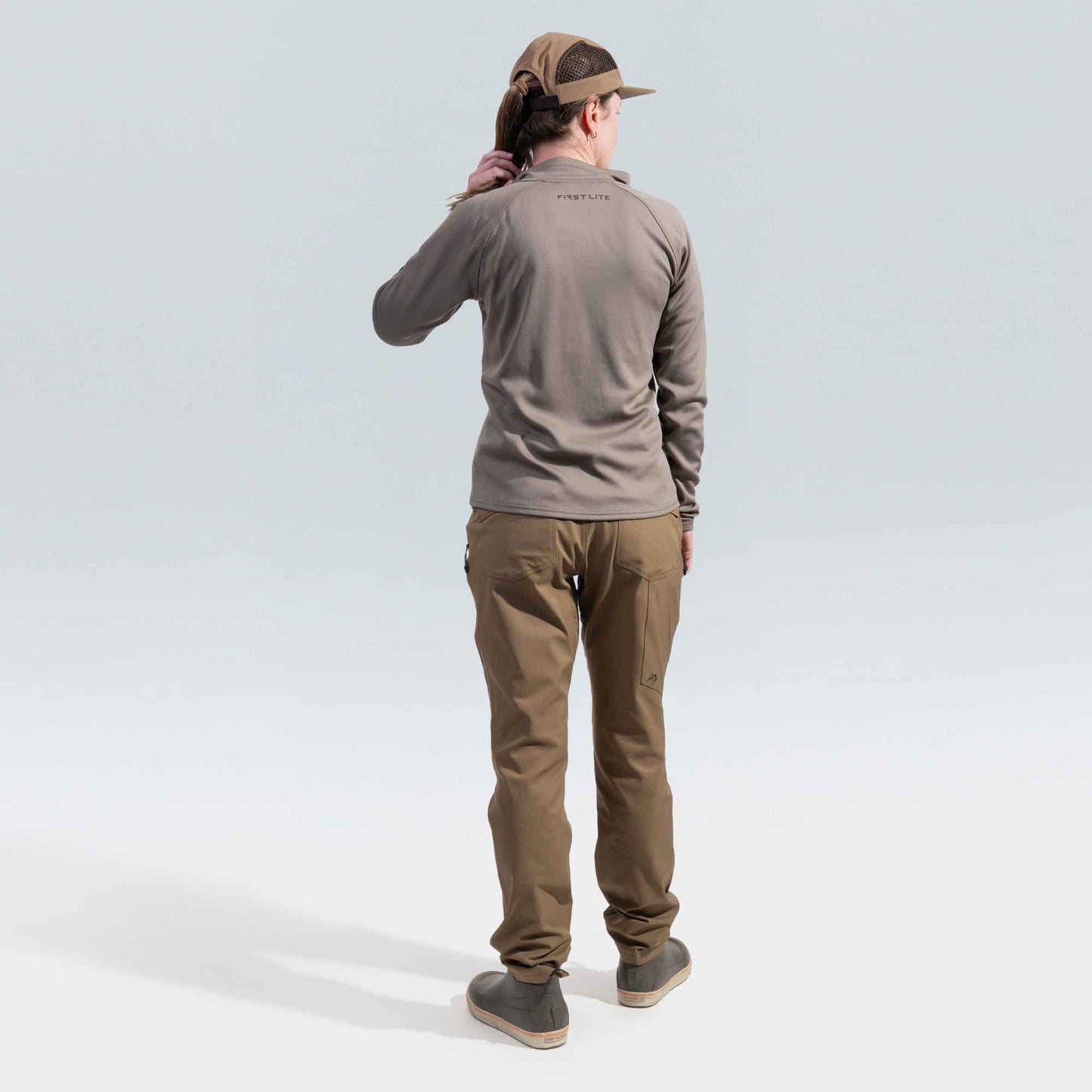 First Lite Women's Approach Quarter Zip