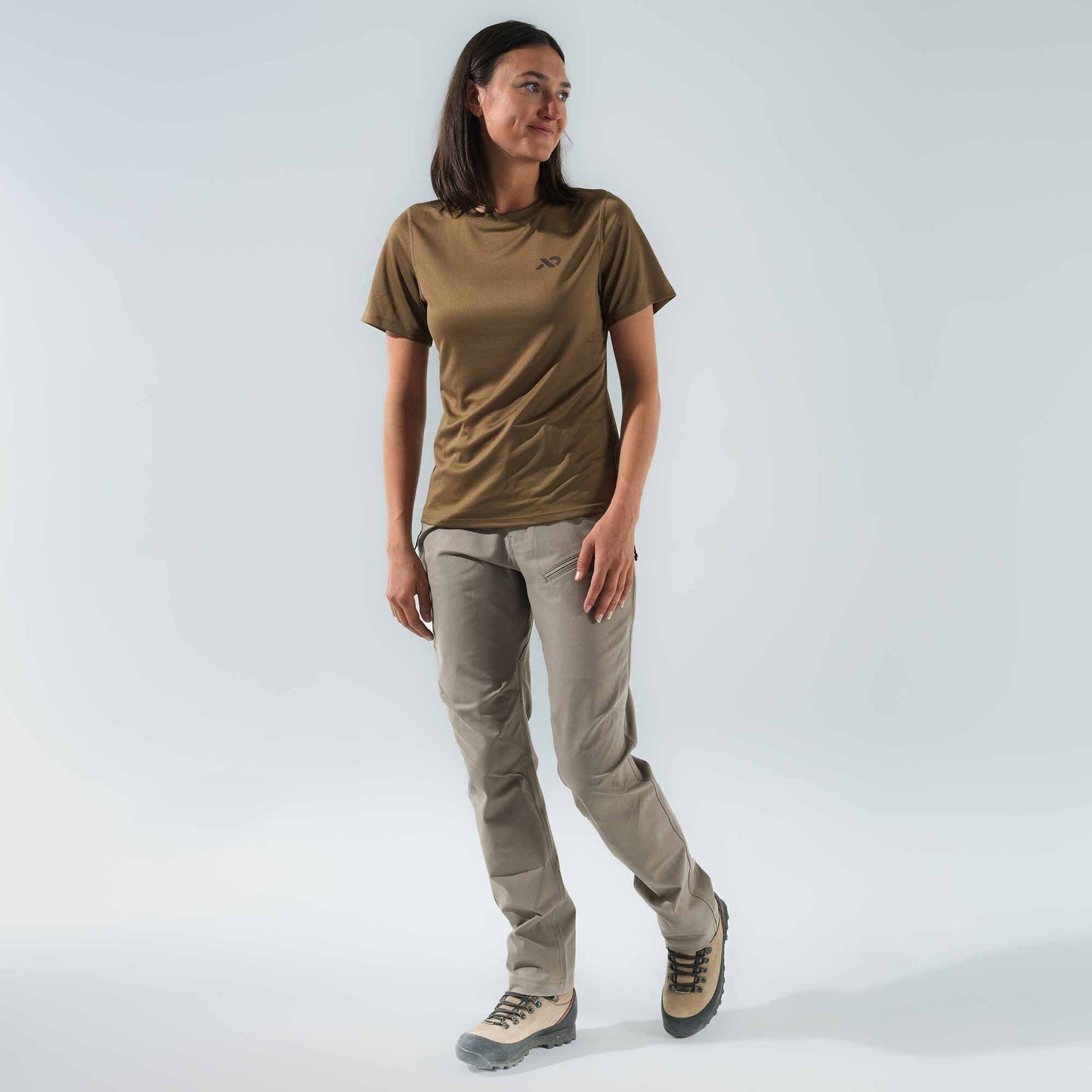 First Lite Women's Yuma Synthetic Short Sleeve Crew