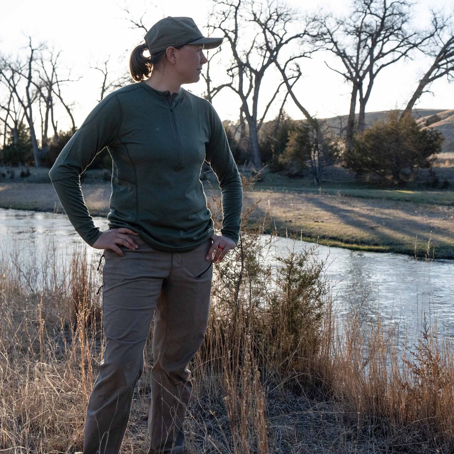 First Lite Women's Wick Quarter Zip