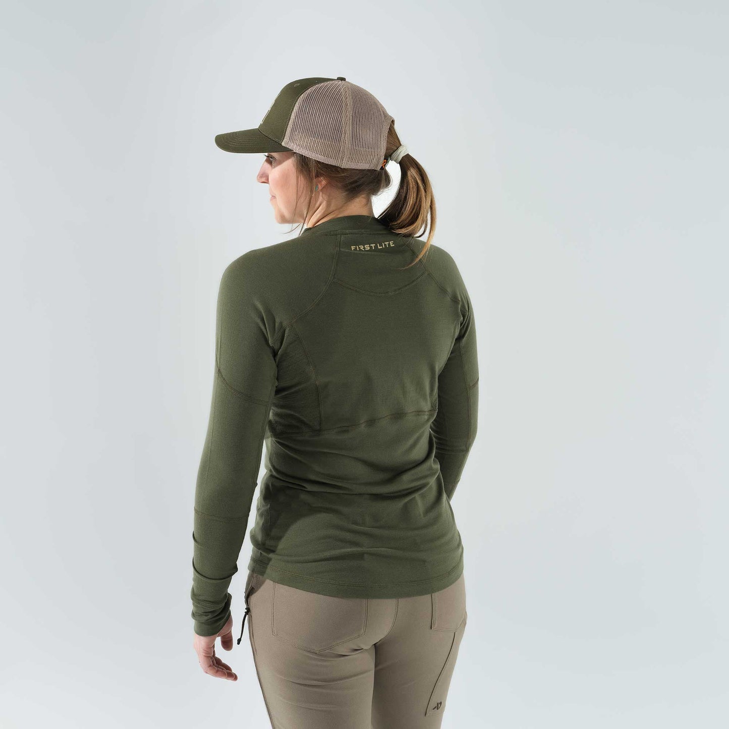 First Lite Women's Wick Quarter Zip