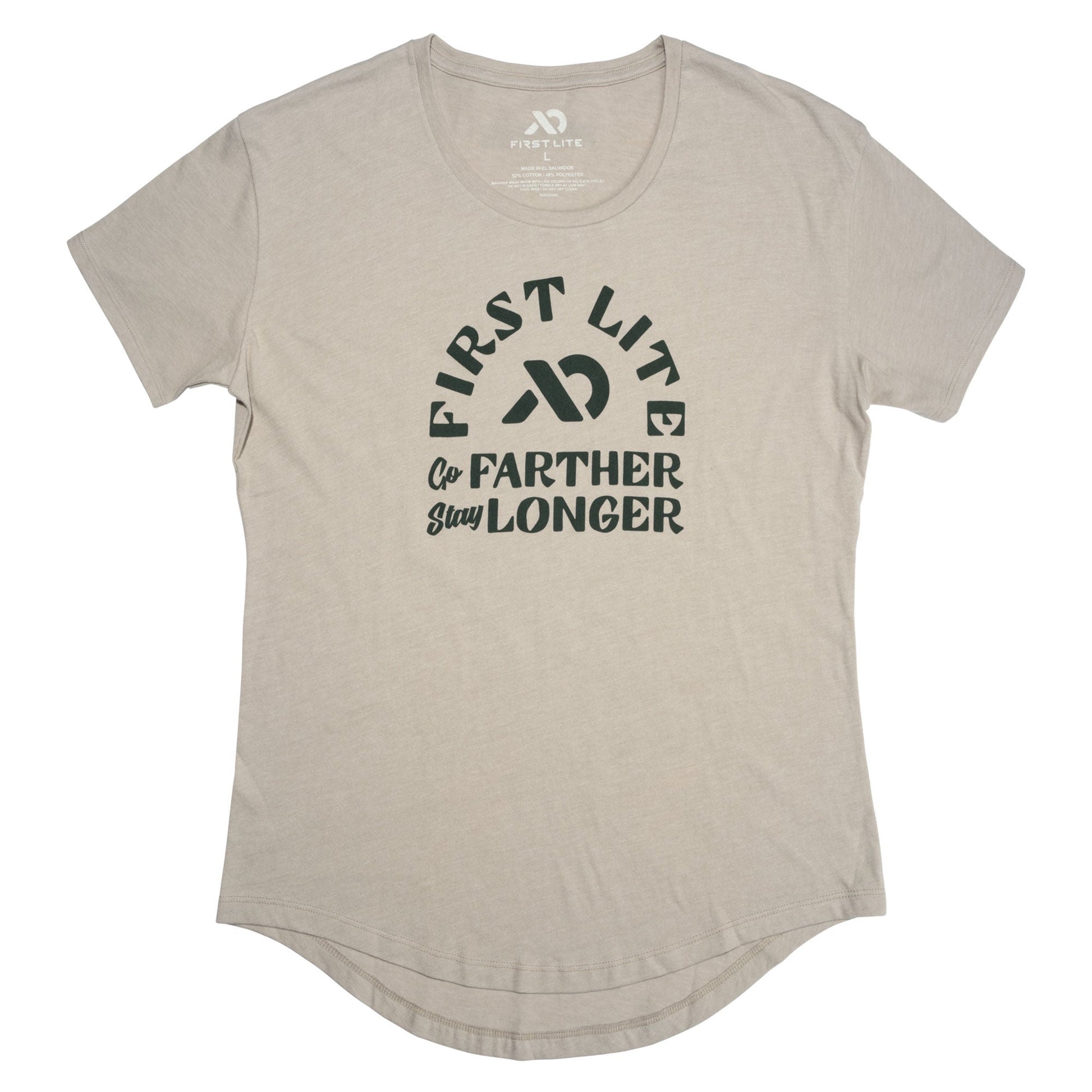 First Lite Women's Text Lockup T-Shirt