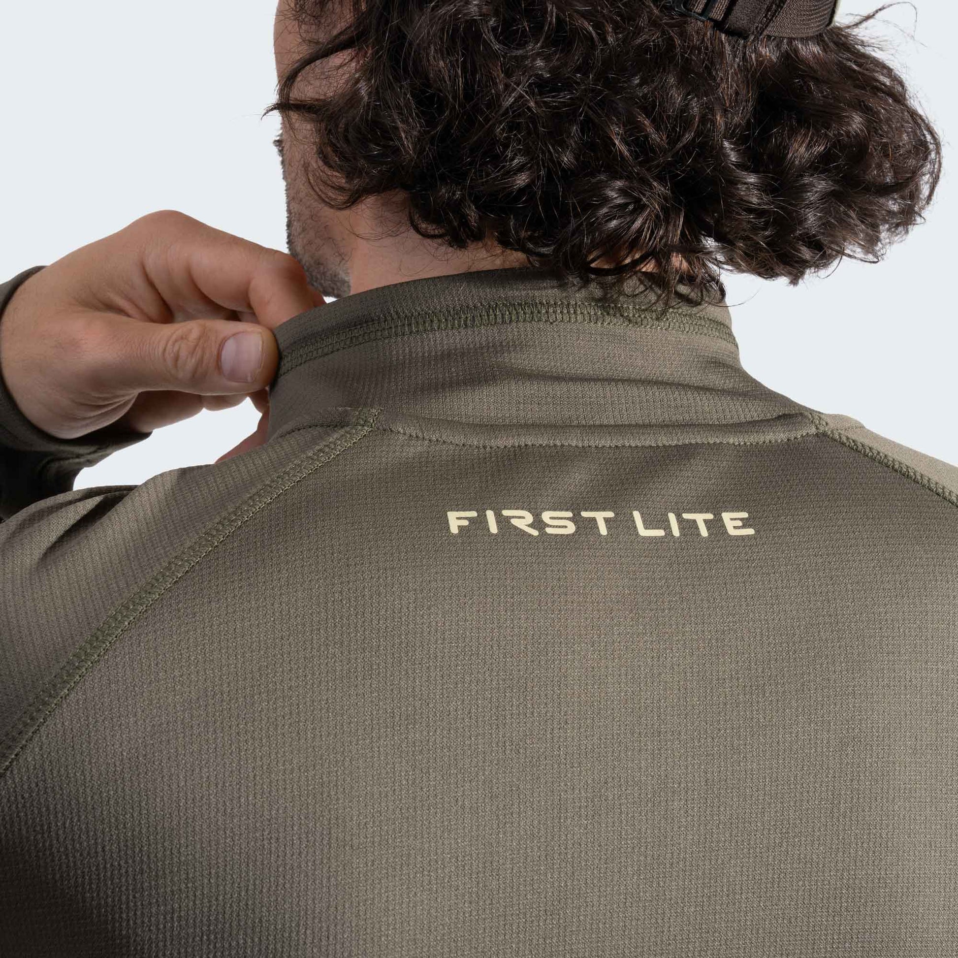 First Lite Men's Approach Quarter Zip
