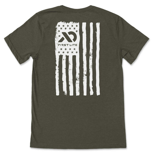 First Lite Flag Union T-Shirt
