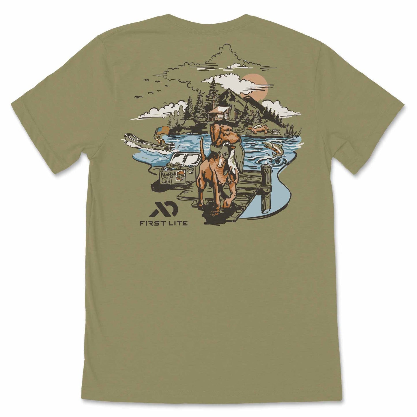 First Lite Lake Life T-Shirt