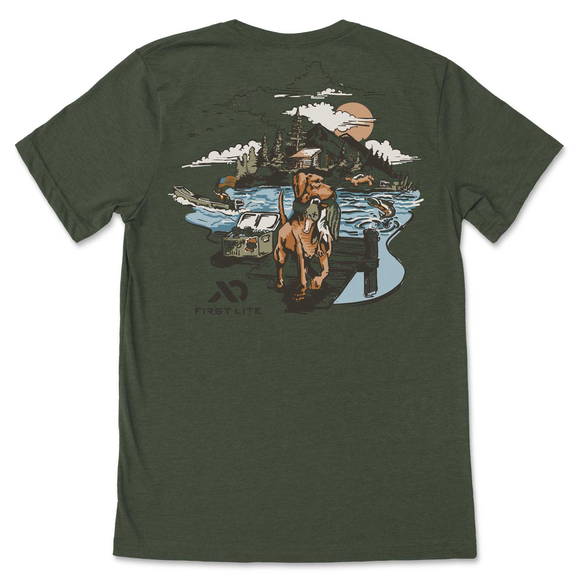 First Lite Lake Life T-Shirt